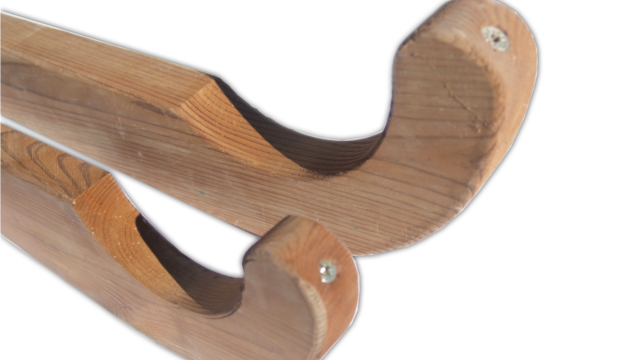 Reggigronda  per grondaie in legno 